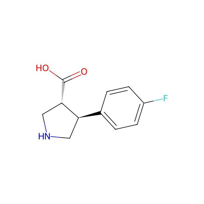 (3R，4S)-4-(4-Fluorophenyl)pyrrolidine-3-carboxylic acid - ≥95% CAS No(1260587-88-9) by Aladdin Scientific