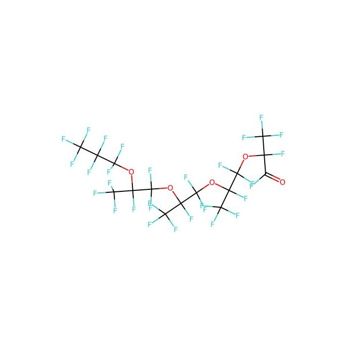 Perfluoro-2，5，8，11-tetramethyl-3，6，9，12-tetraoxapentadecanoyl fluoride - ≥95% CAS No(34761-47-2) by Aladdin Scientific