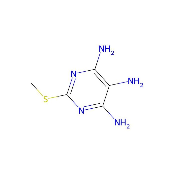 2-(Methylthio)pyrimidine-4，5，6-triamine - ≥97% CAS No(1431-40-9) by Aladdin Scientific