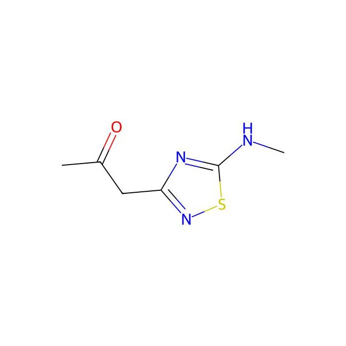 1-[5-(Methylamino)-1，2，4-thiadiazol-3-yl]-2-propanone - ≥98% CAS No(257862-97-8) by Aladdin Scientific