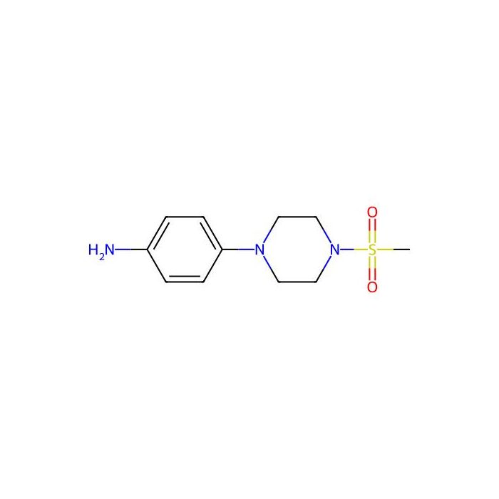 4-(4-(Methylsulfonyl)piperazin-1-yl)aniline - ≥98% CAS No(442549-42-0) by Aladdin Scientific
