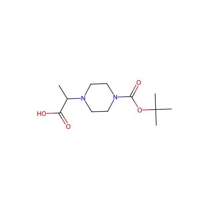 2-(4-(tert-Butoxycarbonyl)piperazin-1-yl)propanoic acid - ≥95% CAS No(680579-19-5) by Aladdin Scientific