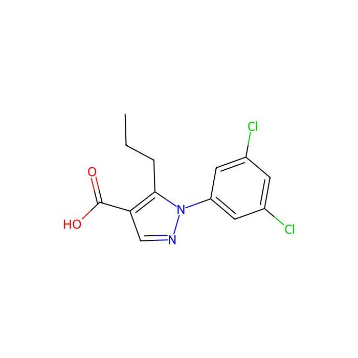 1-(3，5-Dichlorophenyl)-5-propyl-1H-pyrazole-4-carboxylic acid - ≥98% CAS No(306936-60-7) by Aladdin Scientific