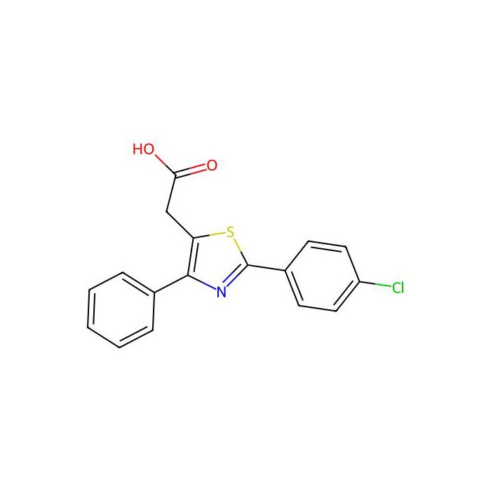 2-(2-(4-Chlorophenyl)-4-phenylthiazol-5-yl)acetic acid - ≥95% CAS No(23821-72-9) by Aladdin Scientific
