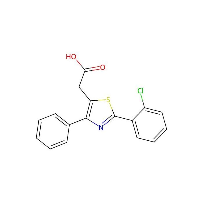 2-(2-(2-Chlorophenyl)-4-phenylthiazol-5-yl)acetic acid - ≥95% CAS No(23821-79-6) by Aladdin Scientific