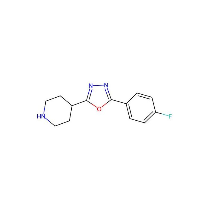 4-[5-(4-Fluorophenyl)-1，3，4-oxadiazol-2-yl]piperidine - ≥95% CAS No(493024-40-1) by Aladdin Scientific