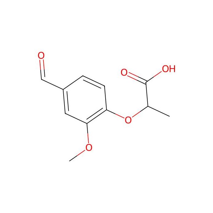 2-(4-Formyl-2-methoxyphenoxy)propanoic acid - ≥95% CAS No(51264-79-0) by Aladdin Scientific