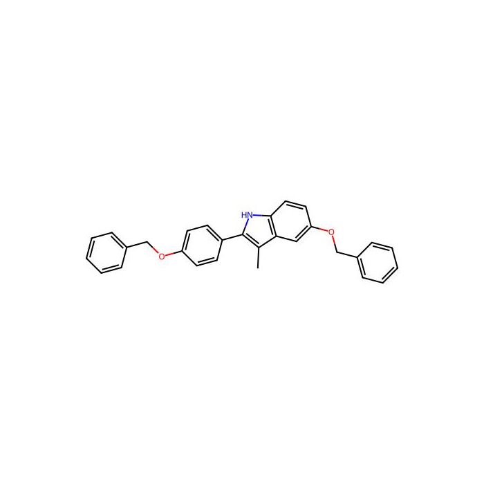 5-(Benzyloxy)-2-(4-(benzyloxy)phenyl)-3-methyl-1H-indole - ≥98% CAS No(198479-63-9) by Aladdin Scientific