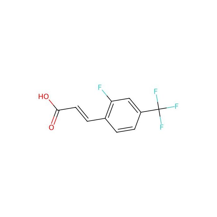 3-(2-Fluoro-4-(trifluoromethyl)phenyl)acrylic acid - ≥97% CAS No(262608-88-8) by Aladdin Scientific