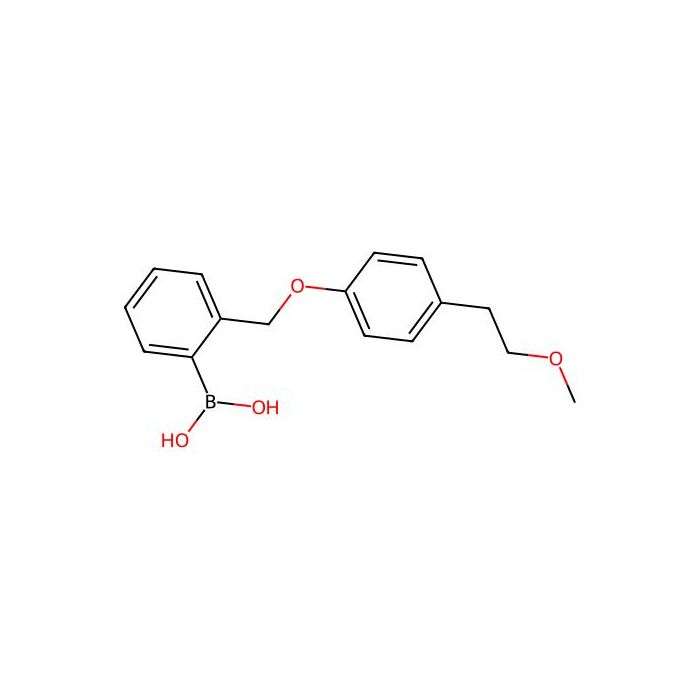 (2-((4-(2-Methoxyethyl)phenoxy)methyl)phenyl)boronic acid - ≥98% CAS No(871126-29-3) by Aladdin Scientific