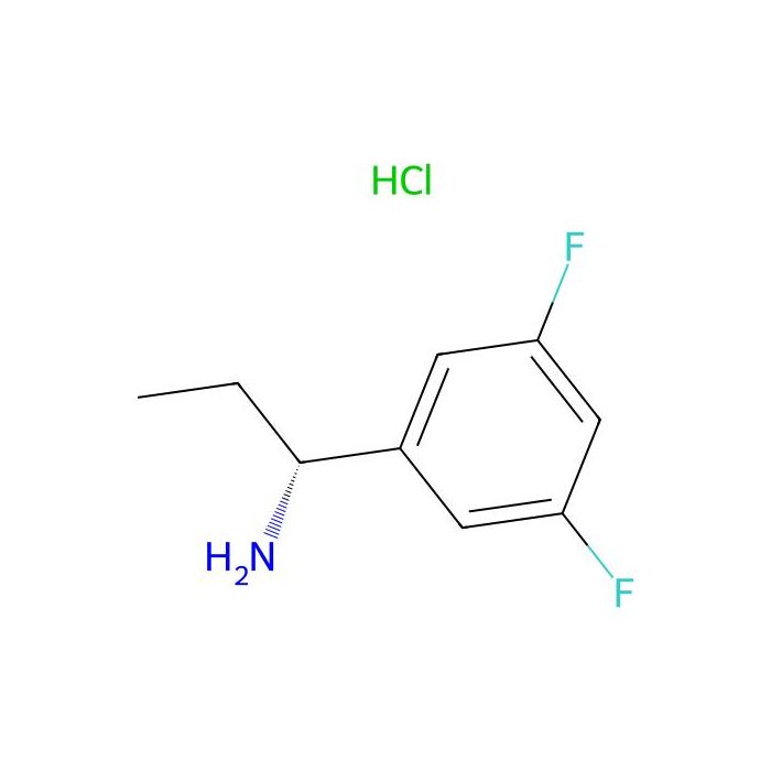 (R)-1-(3，5-DIFLUOROPHENYL)PROPAN-1-AMINE-HCl - ≥95% CAS No(473733-16-3) by Aladdin Scientific