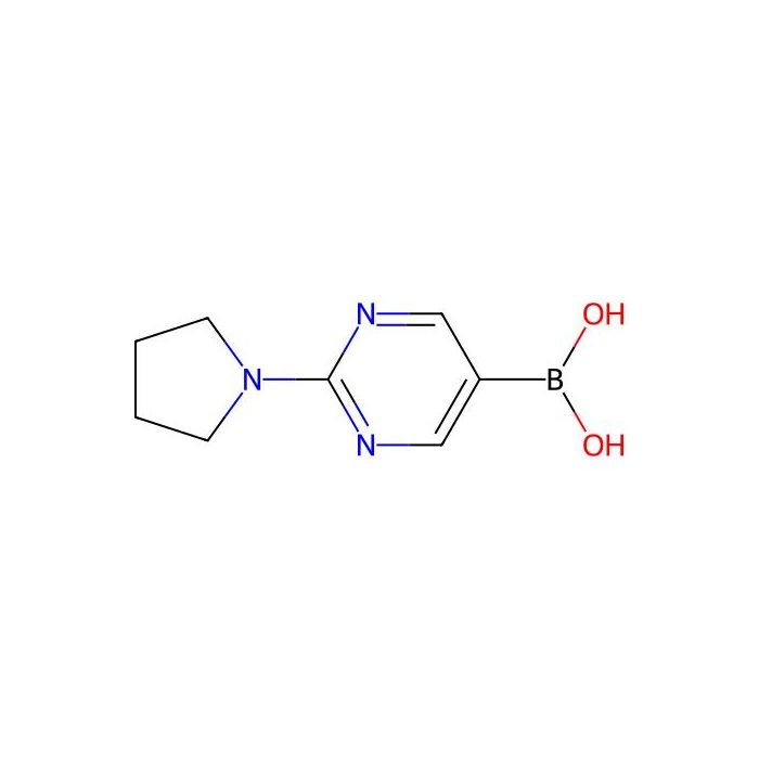 (2-(Pyrrolidin-1-yl)pyrimidin-5-yl)boronic acid - ≥98% CAS No(955374-13-7) by Aladdin Scientific