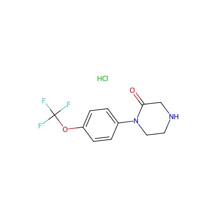 1-(4-(Trifluoromethoxy)phenyl)piperazin-2-one hydrochloride - ≥95% CAS No(267659-71-2) by Aladdin Scientific