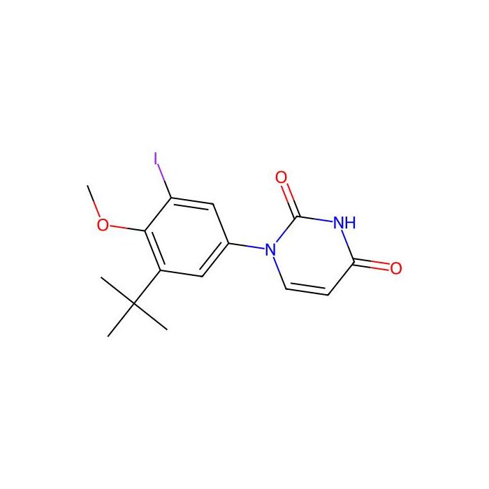 1-(3-tert-Butyl-5-iodo-4-methoxyphenyl)pyrimidine-2，4-dione - ≥95% CAS No(1132940-53-4) by Aladdin Scientific