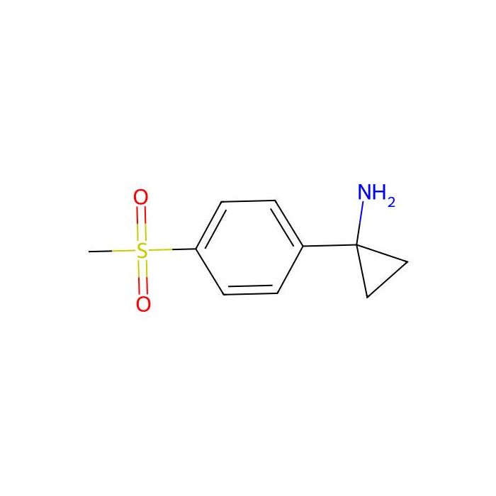 1-(4-(Methylsulfonyl)Phenyl)Cyclopropanamine - ≥98% CAS No(1038389-00-2) by Aladdin Scientific