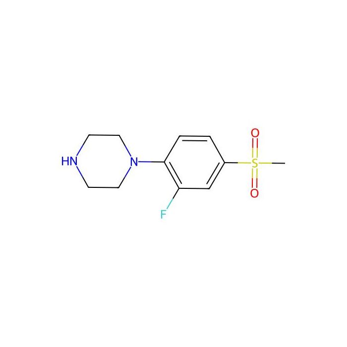 1-(2-Fluoro-4-(methylsulfonyl)phenyl)piperazine - ≥98% CAS No(845616-10-6) by Aladdin Scientific