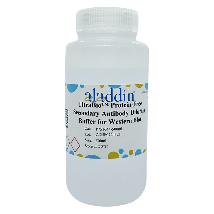 UltraBio™ Protein-Free Secondary Antibody Dilution Buffer for Western Blot - BioReagent, for western blot, ready-to-use  by Aladdin Scientific