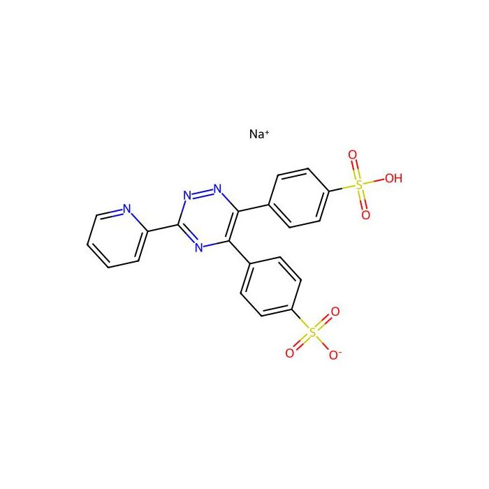3-(2-Pyridyl)-5,6-diphenyl-1,2,4-triazine-4′,4′′-disulfonic acid sodium salt - BioReagent CAS No(69898-45-9) by Aladdin Scientific