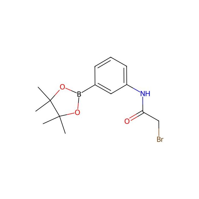 3-(2-Bromoacetamido)phenylboronic acid， pinacol ester - ≥95% CAS No(2096331-74-5) by Aladdin Scientific