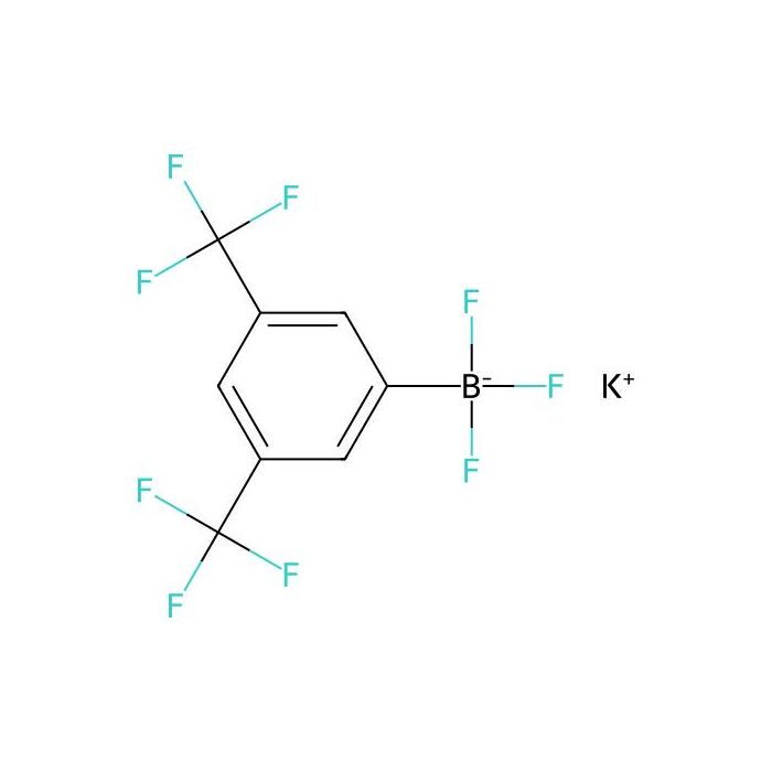 POTASSIUM 3，5-BIS(TRIFLUOROMETHYL)PHENYLTRIFLUOROBORATE - ≥98% CAS No(166328-09-2) by Aladdin Scientific