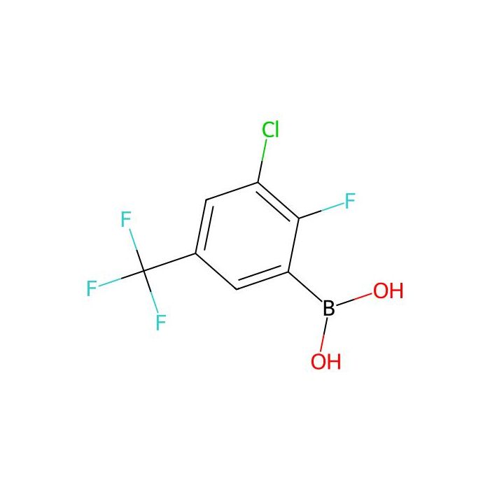 (3-Chloro-2-fluoro-5-(trifluoromethyl)phenyl)boronic acid - ≥97% CAS No(2096342-38-8) by Aladdin Scientific