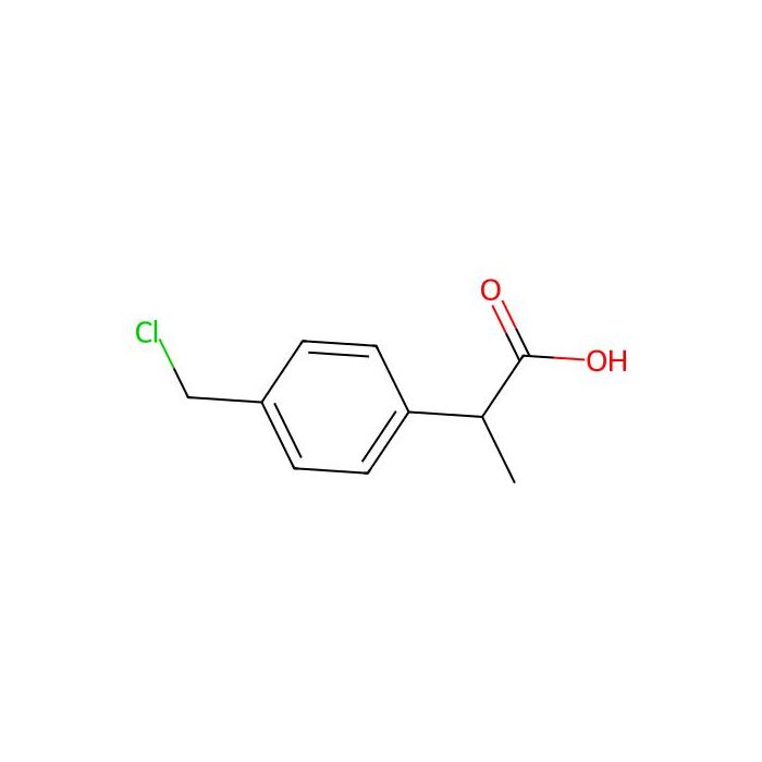 2-(4-(Chloromethyl)phenyl)propanoic acid - ≥97% CAS No(80530-55-8) by Aladdin Scientific