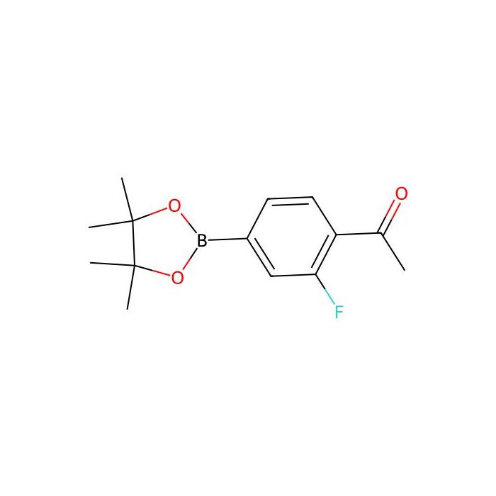 1-(2-Fluoro-4-(4，4，5，5-tetramethyl-1，3，2-dioxaborolan-2-yl)phenyl)ethan-1-one - ≥95% CAS No(1351499-39-2) by Aladdin Scientific