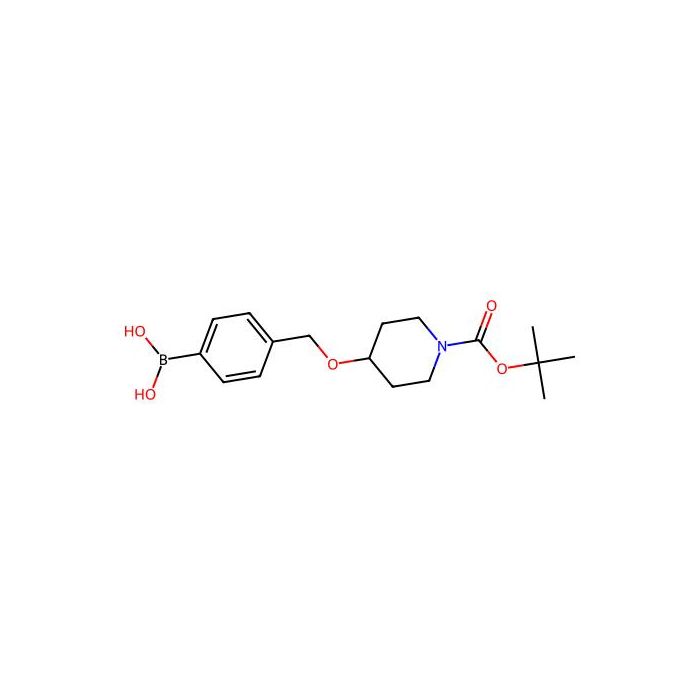 (4-(((1-(tert-butoxycarbonyl)piperidin-4-yl)oxy)methyl)phenyl)boronic acid (4-(((1-(tert-Butoxycarbonyl)piperidin-4-yl)oxy)methyl)phenyl)boronic acid - ≥98% CAS No(1224449-13-1) by Aladdin Scientific