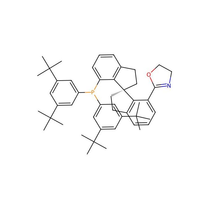 (S)-2-(7'-(Bis(3，5-di-tert-butylphenyl)phosphino)-2，2'，3，3'-tetrahydro-1，1'-spirobi[inden]-7-yl)-4，5-dihydrooxazole - ≥98% CAS No(1040274-18-7) by Aladdin Scientific