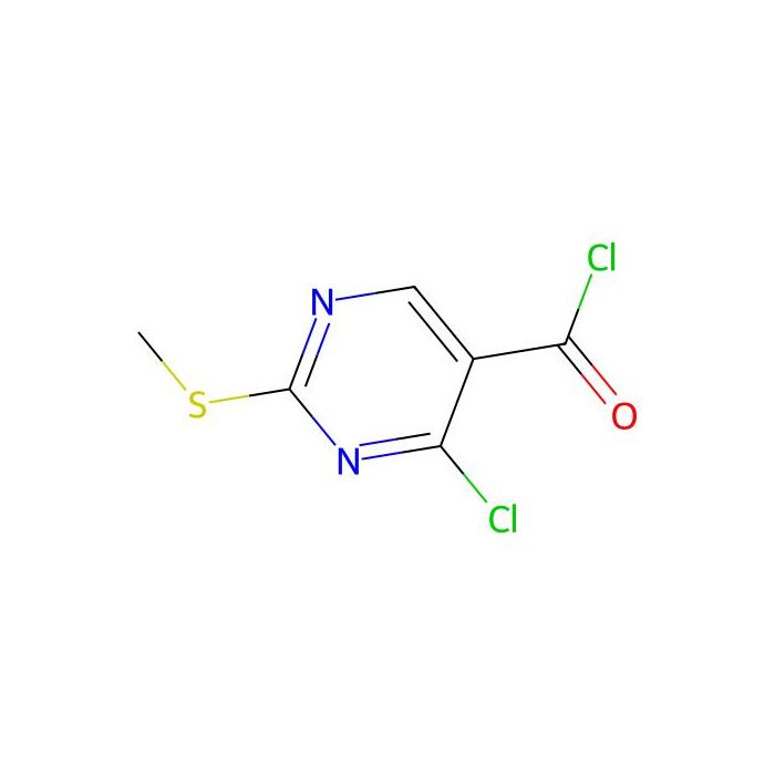 5-Pyrimidinecarbonyl chloride， 4-chloro-2-(methylthio)- - ≥97% CAS No(55084-66-7) by Aladdin Scientific