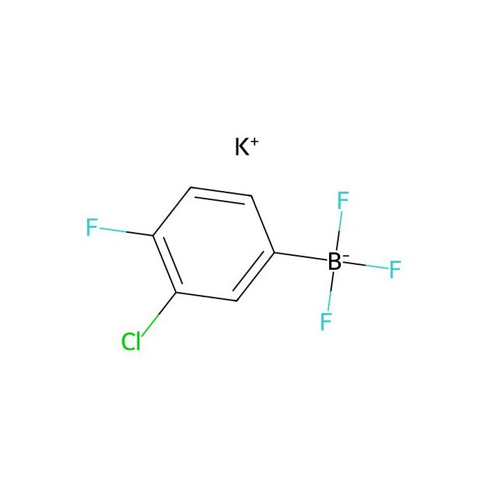 potassium (3-chloro-4-fluorophenyl)(trifluoro)borate(1-) - ≥98% CAS No(850623-59-5) by Aladdin Scientific
