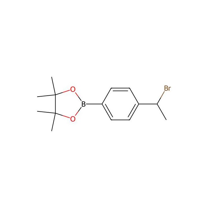 2-(4-(1-Bromoethyl)phenyl)-4，4，5，5-tetramethyl-1，3，2-dioxaborolane - ≥95% CAS No(1422655-36-4) by Aladdin Scientific