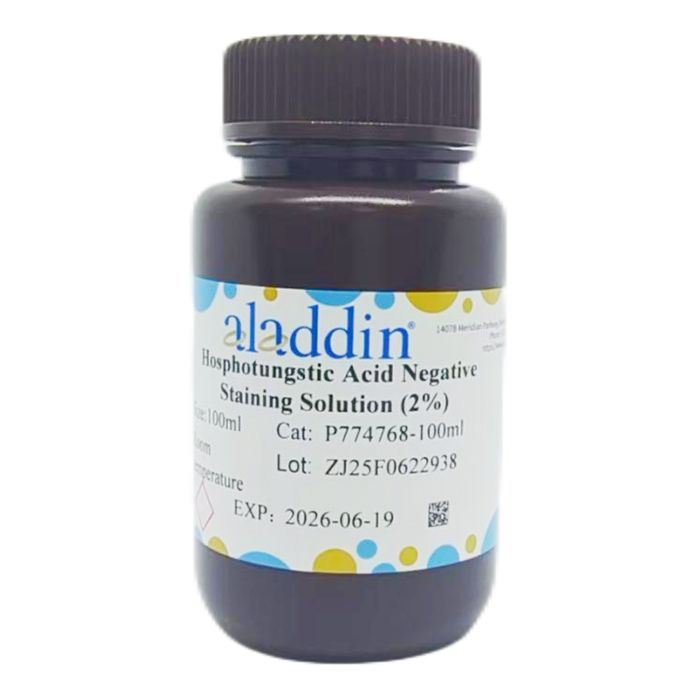 Hosphotungstic Acid Negative Staining Solution (2%) - BioReagent, Biological Stain, for microscopy, 2%  by Aladdin Scientific