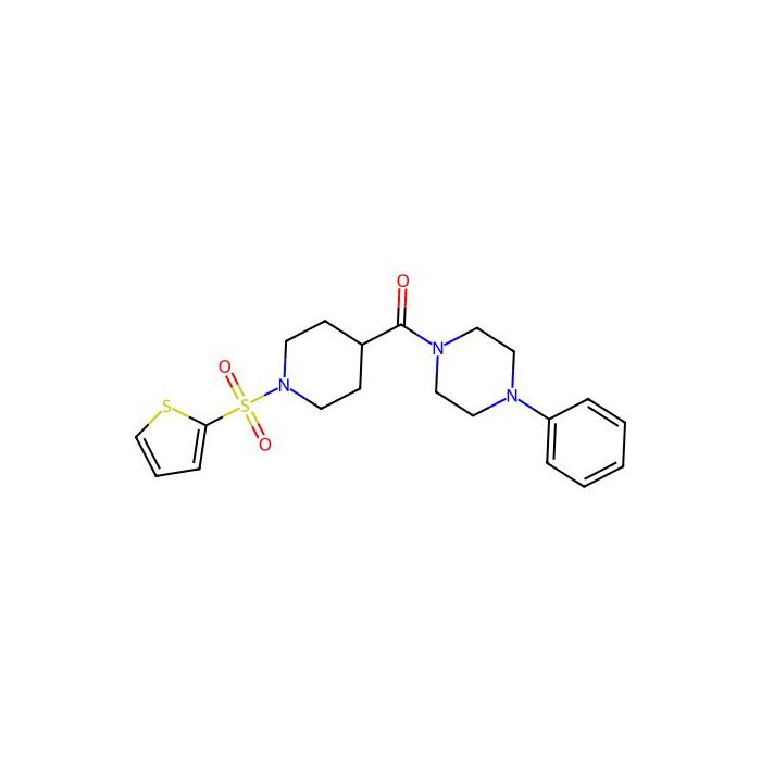 (4-Phenylpiperazin-1-yl)(1-(thiophen-2-ylsulfonyl)piperidin-4-yl)methanone -  CAS No(326023-43-2) by Aladdin Scientific