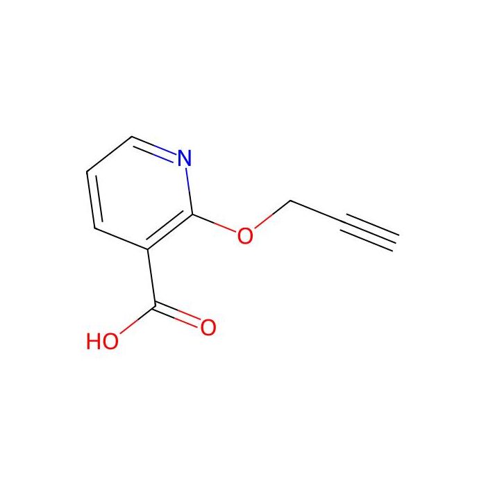 2-(Prop-2-yn-1-yloxy)pyridine-3-carboxylic acid - ≥95% CAS No(1092285-24-9) by Aladdin Scientific