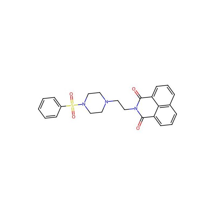 2-(2-(4-(phenylsulfonyl)piperazin-1-yl)ethyl)-1H-benzo[de]isoquinoline-1,3(2H)-dione -  CAS No(324774-75-6) by Aladdin Scientific