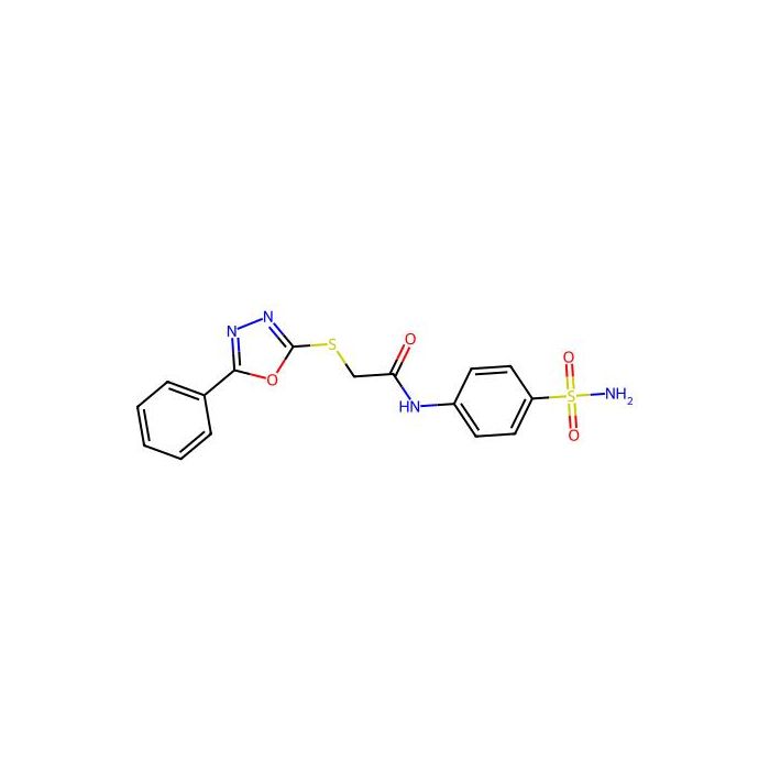 2-[(5-phenyl-1,3,4-oxadiazol-2-yl)sulfanyl]-N-(4-sulfamoylphenyl)acetamide -  CAS No(511288-86-1) by Aladdin Scientific