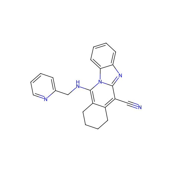 11-(Pyridin-2-ylmethylamino)-7,8,9,10-tetrahydrobenzimidazolo[1,2-b]isoquinoline-6-carbonitrile -  CAS No(848930-48-3) by Aladdin Scientific