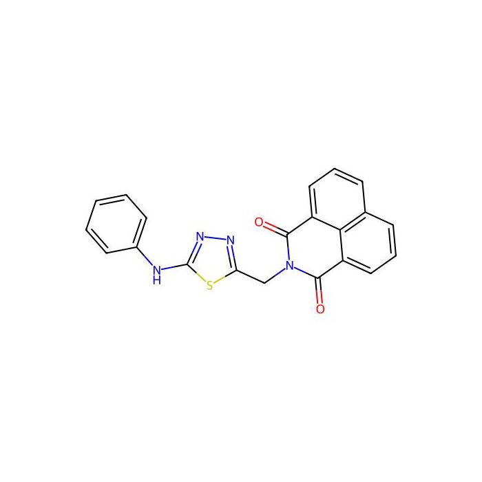2-((5-(phenylamino)-1,3,4-thiadiazol-2-yl)methyl)-1H-benzo[de]isoquinoline-1,3(2H)-dione -  CAS No(326883-31-2) by Aladdin Scientific