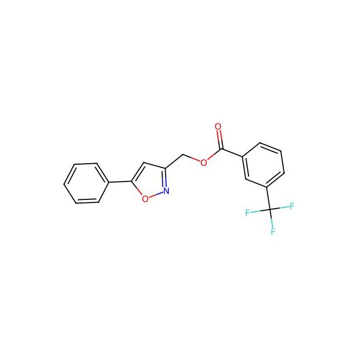 (5-Phenyl-1,2-oxazol-3-yl)methyl 3-(trifluoromethyl)benzoate - ≥90% CAS No(343374-56-1) by Aladdin Scientific