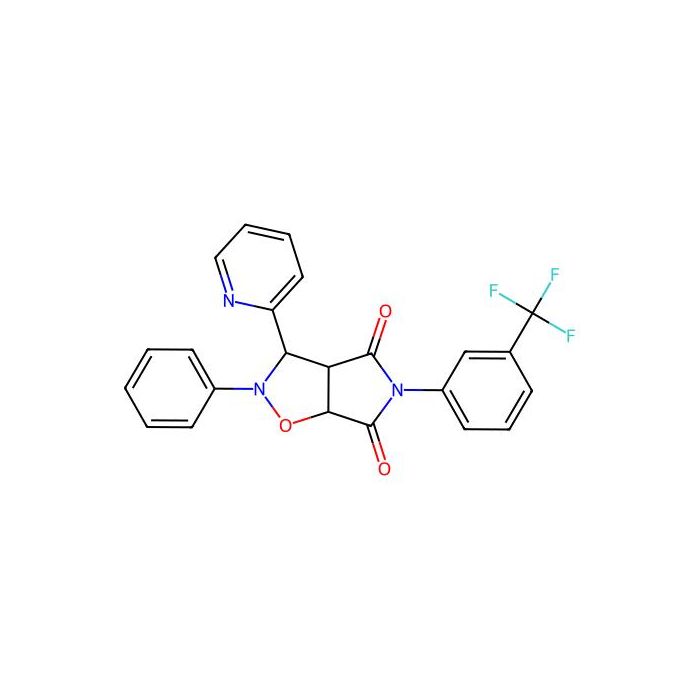 2-phenyl-3-(pyridin-2-yl)-5-(3-(trifluoromethyl)phenyl)dihydro-2H-pyrrolo[3,4-d]isoxazole-4,6(5H,6aH)-dione -  CAS No(342615-55-8) by Aladdin Scientific