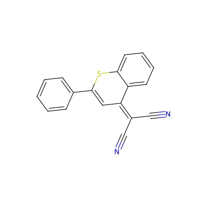 2-(2-Phenylthiochromen-4-ylidene)propanedinitrile - ≥98% CAS No(15058-08-9) by Aladdin Scientific