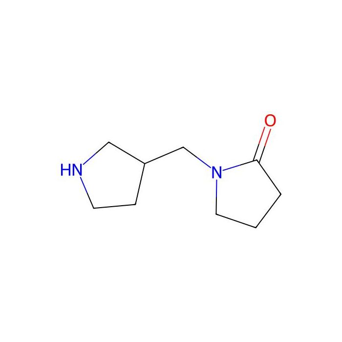 1-((Pyrrolidin-3-yl)methyl)pyrrolidin-2-one - ≥95% CAS No(1250178-52-9) by Aladdin Scientific