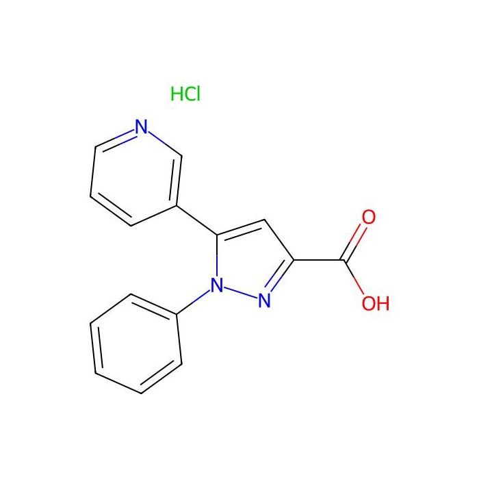 1-phenyl-5-(pyridin-3-yl)-1H-pyrazole-3-carboxylic acid hydrochloride - ≥95% CAS No(1172372-17-6) by Aladdin Scientific