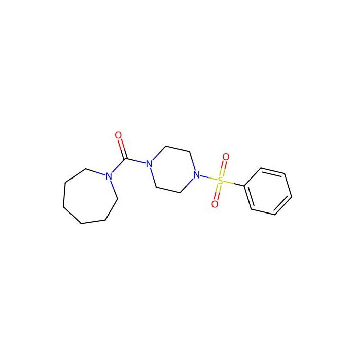 1-{[4-(Phenylsulfonyl)-1-piperazinyl]carbonyl}azepane -  CAS No(825607-28-1) by Aladdin Scientific