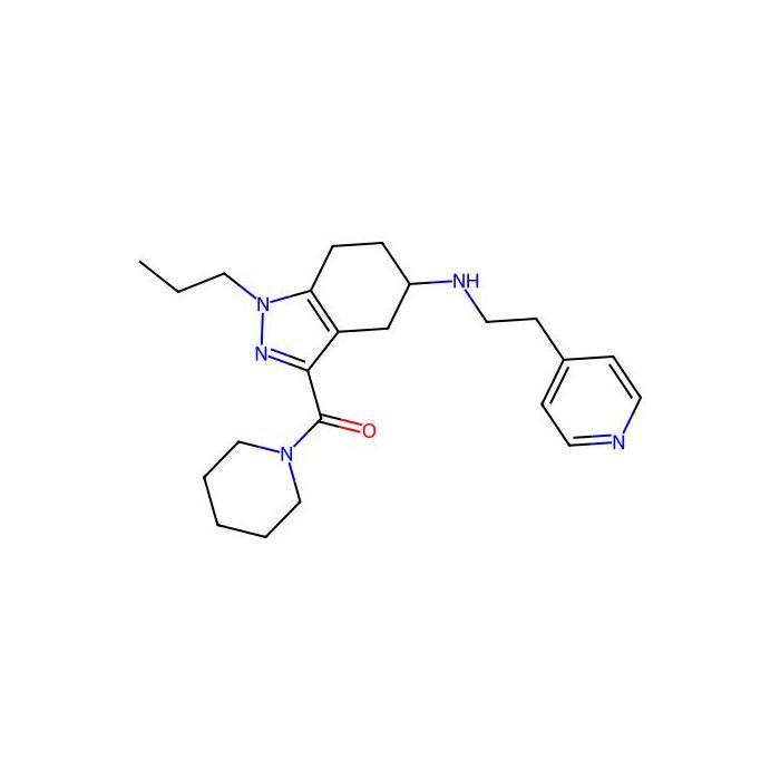 Piperidin-1-yl-[1-propyl-5-(2-pyridin-4-ylethylamino)-4,5,6,7-tetrahydroindazol-3-yl]methanone - ≥98% CAS No(1060524-97-1) by Aladdin Scientific