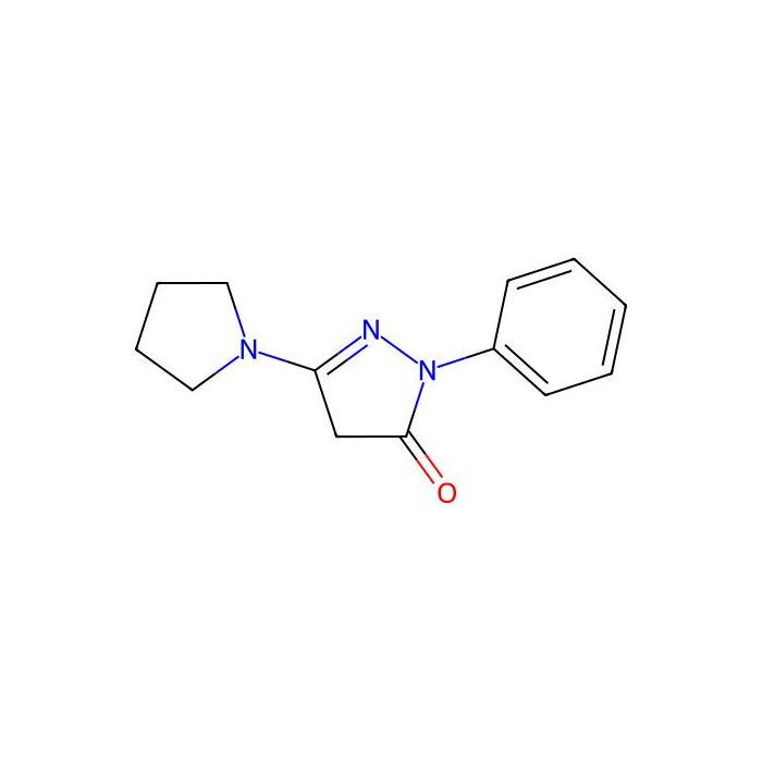 2-Phenyl-5-(pyrrolidin-1-yl)-2,4-dihydro-3H-pyrazol-3-one - ≥95% CAS No(30707-75-6) by Aladdin Scientific