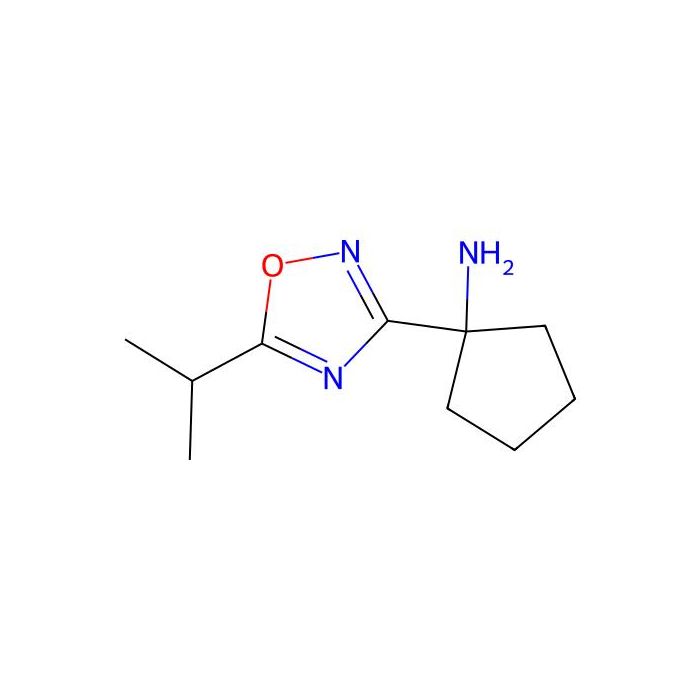 1-[5-(Propan-2-yl)-1,2,4-oxadiazol-3-yl]cyclopentan-1-amine - ≥95% CAS No(1155953-79-9) by Aladdin Scientific
