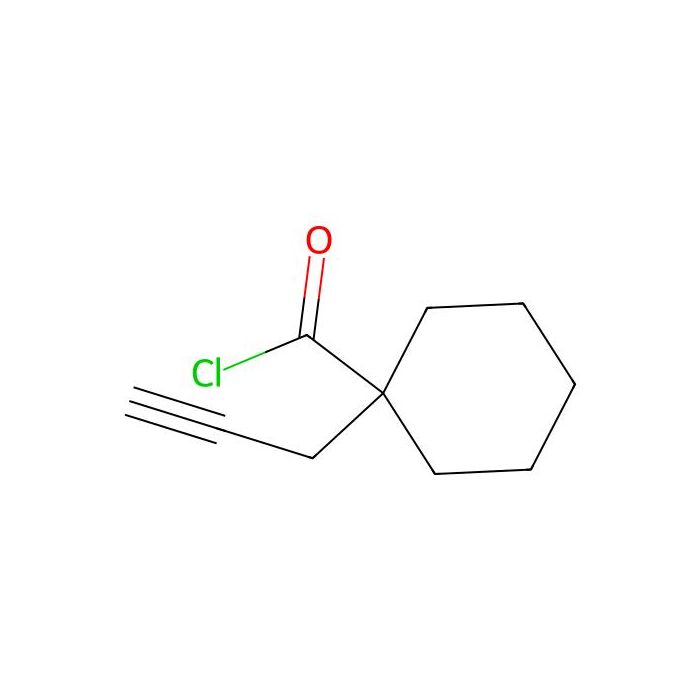 1-(Prop-2-yn-1-yl)cyclohexane-1-carbonyl chloride - ≥97% CAS No(72335-84-3) by Aladdin Scientific