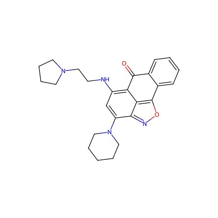 3-(1-Piperidyl)-5-[[2-(1-pyrrolidinyl)ethyl]amino]-6H-anthra[1,9-cd]isoxazol-6-one - ≥98% CAS No(902279-44-1) by Aladdin Scientific